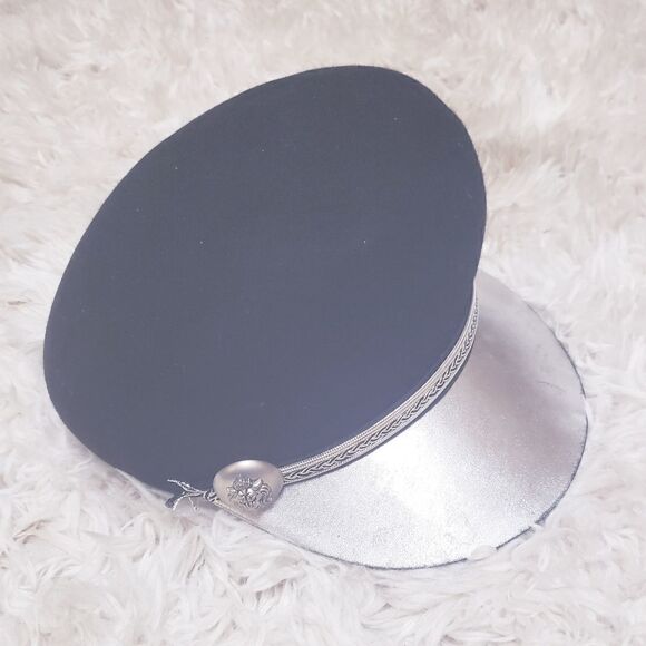 Sonni Accessories - New Vintage Sonni's of San Francisco Silver & Black Wool Hat Style 1838